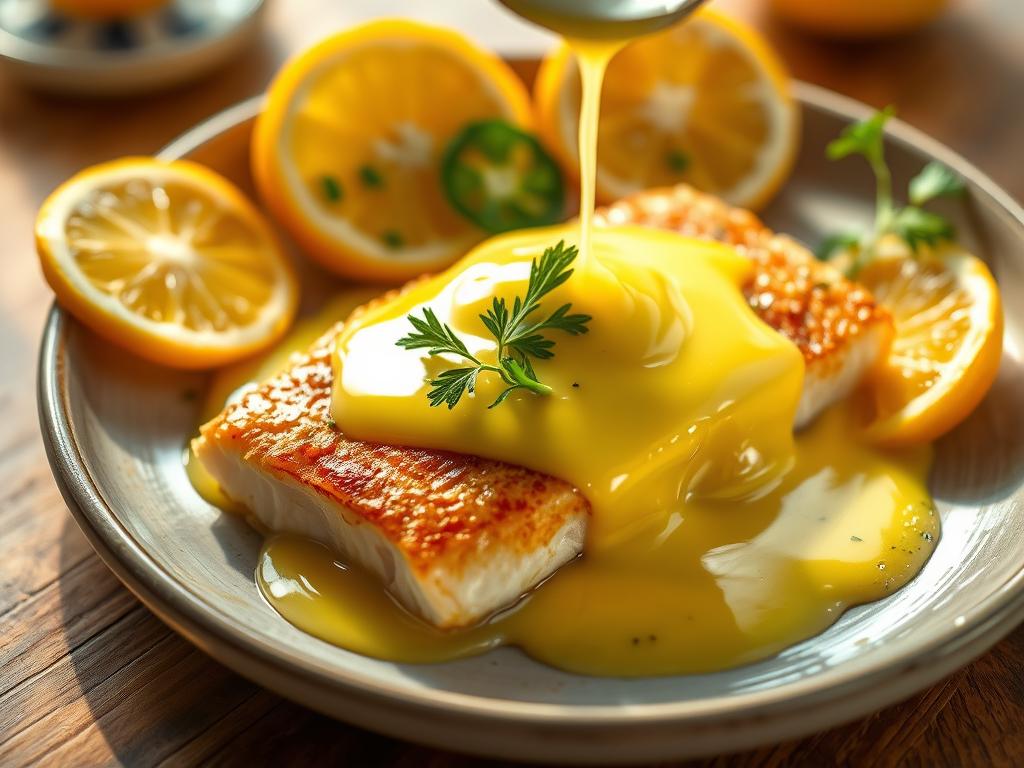 Sauce Hollandaise au Citron : Une Touche d'Acidité Parfaite